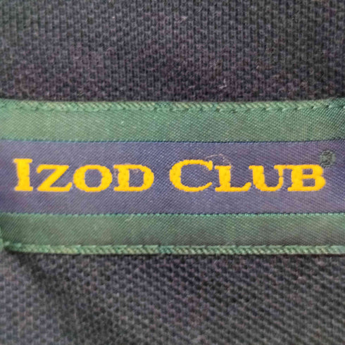 IZOD CLUB チェック柄ポロシャツ メンズ import:XL