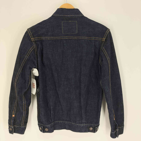 モモタロウジーンズ MOMOTARO JEANS 2nd 型 イエローステッチ 銅丹LABEL デニム トラッカー ジャケット 濃紺 メンズ 36