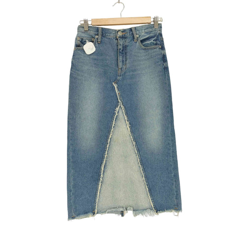 アズールバイマウジー AZUL by moussy 継ぎ接ぎデザインデニムスカート Y2K レディース JPN:M