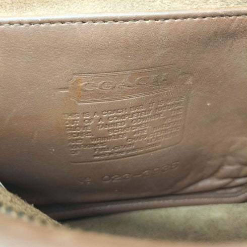 コーチ COACH OLD 80S~90S FULL GRAIN LEATHERS ショルダーバッグ メンズ