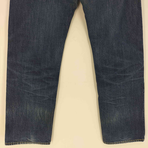 コジマジーンズ 児島 KOJIMA GENES 18oz 青耳 5ポケット ストレート デニム パンツ メンズ 31