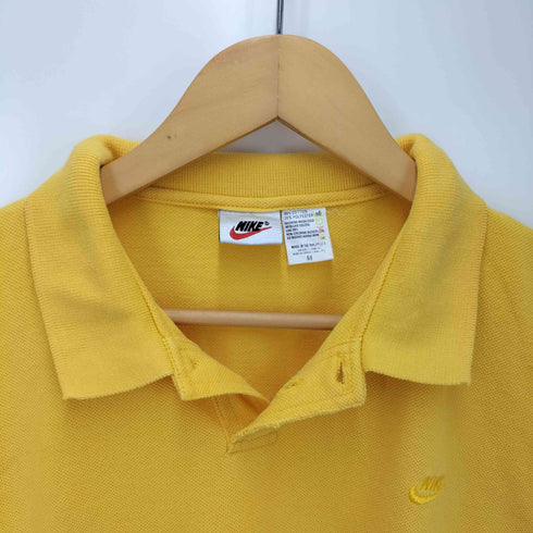 ナイキ NIKE 90S 銀タグ スウッシュ 刺繍 S/S ポロシャツ レディース import:XL