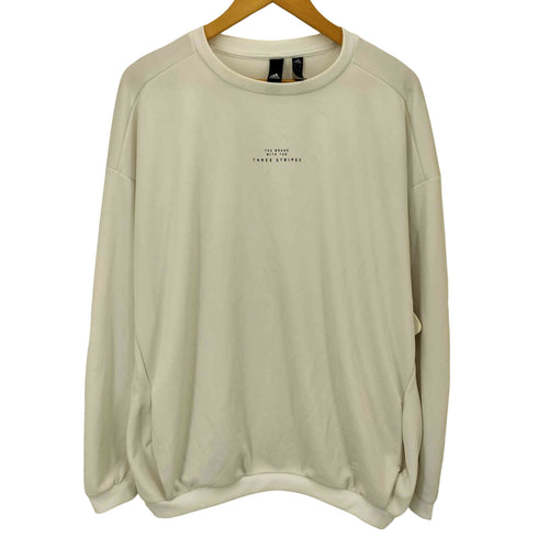 アディダス adidas MUST HAVES 3-STRIPES CREW SWEATSHIRT マストハブ 3ストライプス クルー スウェットシャツ メンズ XO