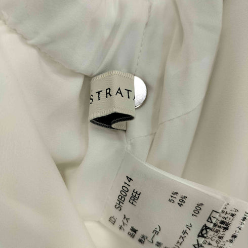 エストラータ STRATA エンブロイダリースカラップキャミソールワンピース レディース FREE