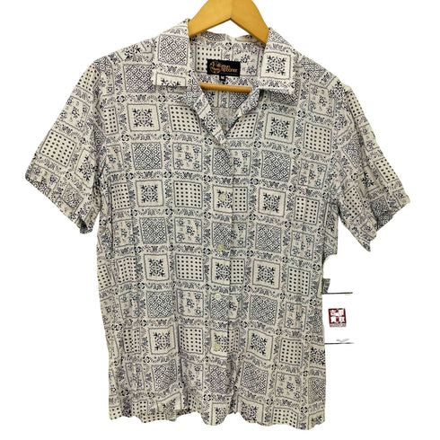 レインスプーナー Reyn Spooner 17SS フラワープリント S/S オープンカラーシャツ アロハシャツ レディース import:S