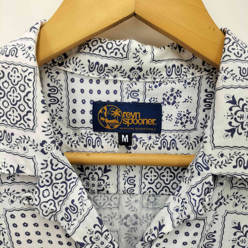 レインスプーナー Reyn Spooner 17SS フラワープリント S/S オープンカラーシャツ アロハシャツ レディース import:S