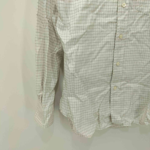 ポールスミス Paul Smith チェック柄 襟芯 ロングスリーブシャツ メンズ import:M