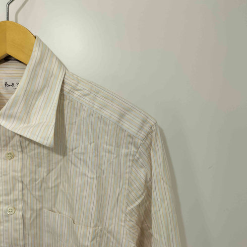 ポールスミス Paul Smith マルチカラーストライプ ロングスリーブシャツ メンズ import:M
