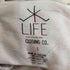 LIFE タイ製 プリント タイダイ クルーネック バンドTシャツ メンズ import:L