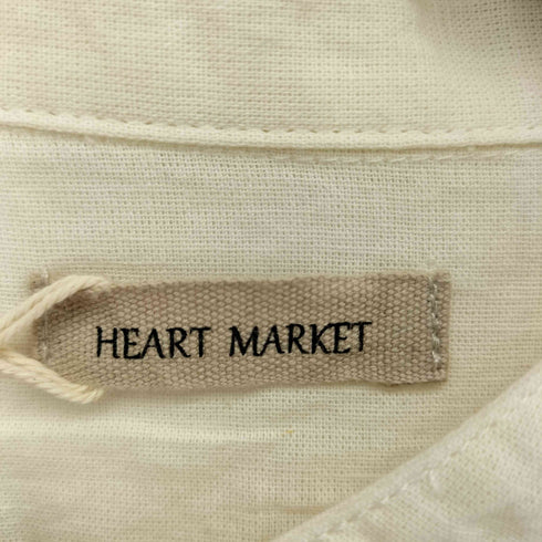 HEART MARKET スタンドカラー ギャザーシャツワンピース レディース FREE