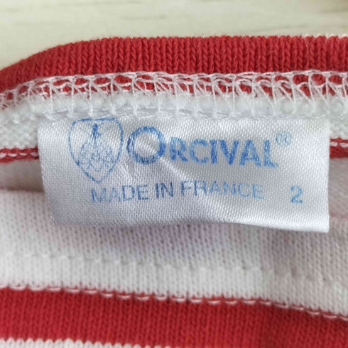 オーチバル ORCIVAL バスクシャツ レディース JPN:2