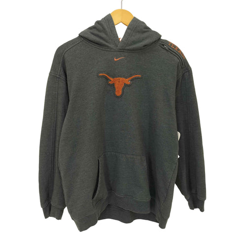 ナイキ NIKE 90-00S TEAMタグ スウッシュ刺繍 バスケットボール チームロゴワッペン プルオーバー パーカー レディース import:XL