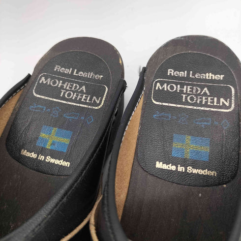 MOHEDA TOF FELN スウェーデン製 REAL LEATHER サボ サンダル レディース