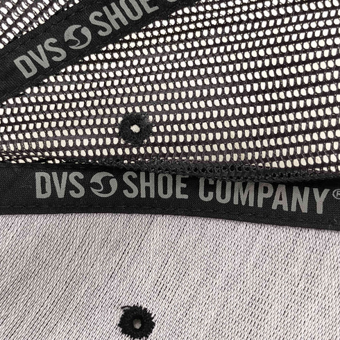 DVS SHOE COMPANY ロゴ刺繍メッシュ切替キャップ メンズ