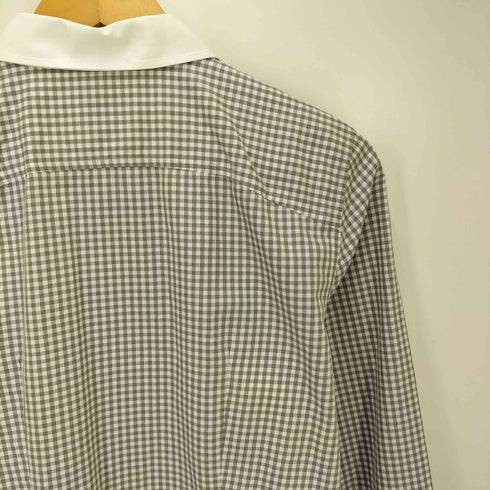 ブルックスブラザーズ BROOKS BROTHERS FITTED NON IRON チェック クレリック L/S シャツ レディース 6