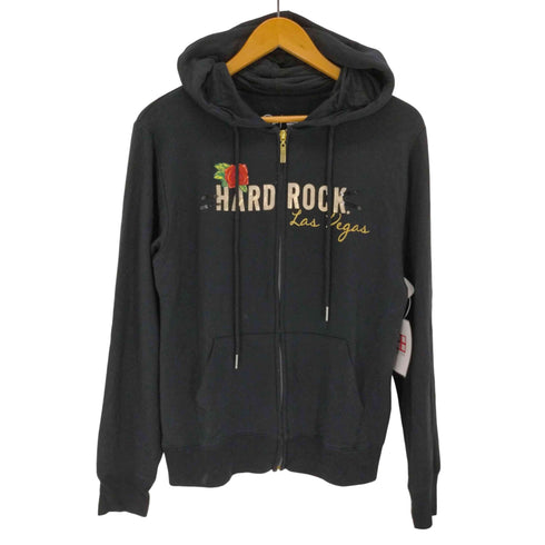 Hard Rock 刺繍ジップパーカー レディース JPN:M