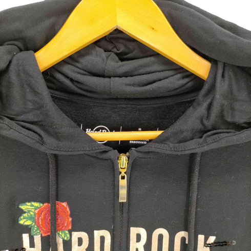 Hard Rock 刺繍ジップパーカー レディース JPN:M