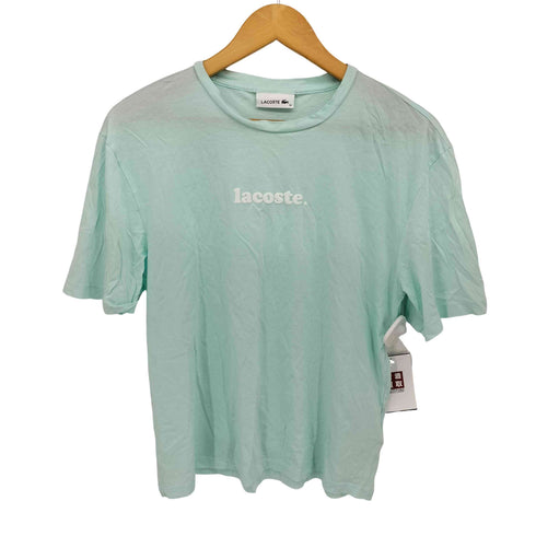 ラコステ LACOSTE ネームロゴデザインクルーネックTシャツ レディース 34