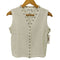 アニエスベー agnes b. PARIS ノースリーブ コットン ジレ レディース 2