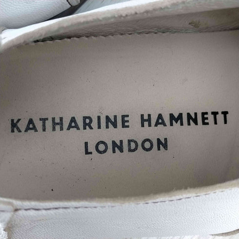 キャサリンハムネットロンドン KATHARINE HAMNETT LONDON レザーレースアップシューズ メンズ 25 1/2