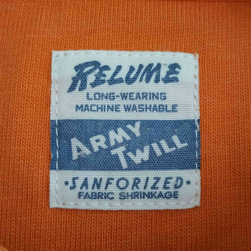 ジャーナルスタンダードレリューム JOURNAL STANDARD relume 別注 ヘンリーネック ロングスリーブTシャツ メンズ JPN:L