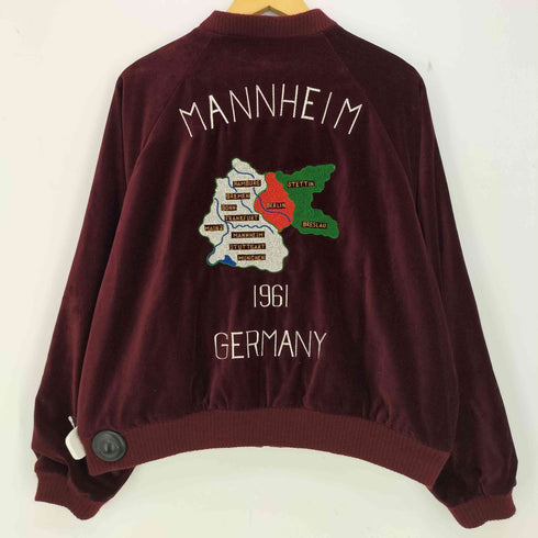 ペニーズタウンクラフト PENNEYS TOWNCRAFT 別注 スーベニアジャケット GERMANY MARGARET バラ リバーシブル メンズ JPN:M