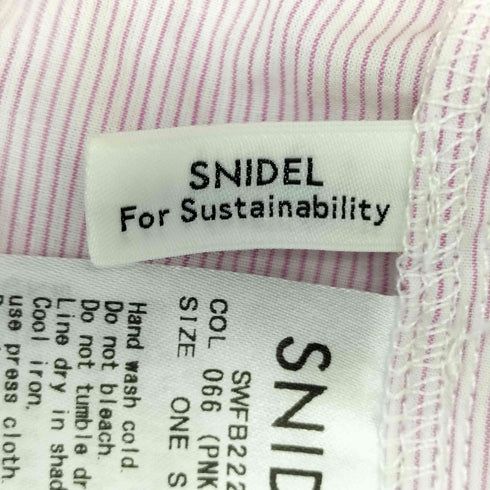 スナイデル snidel ショースキンフリルブラウス レディース ONE SIZE