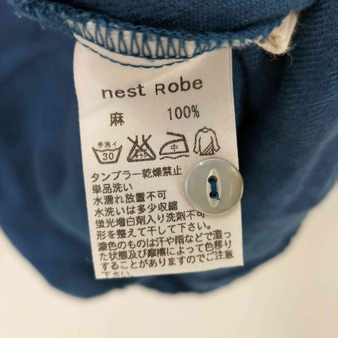 ネストローブ nest Robe リネン プルオーバー レディース