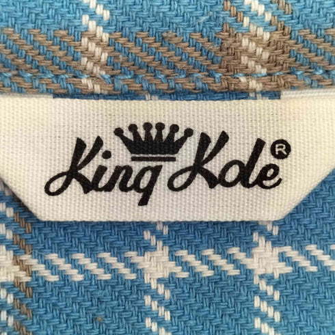 ジャーナルスタンダードレリューム JOURNAL STANDARD relume King Kole キングコール 別注 フェードネルチェックシャツ メンズ import:M
