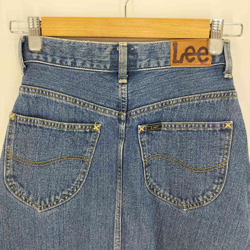 リー Lee 別注 5P ジップアップ タック デニム マキシスカート レディース S