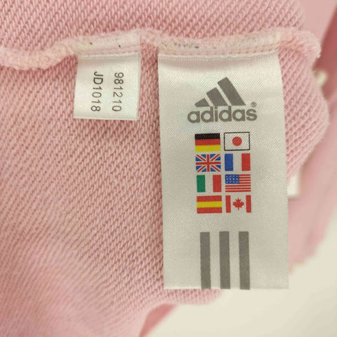アディダス adidas 00S パフォーマンス ロゴ リブ切替 Vガゼット ラグランスリーブ スウェット トレーナー レディース 160