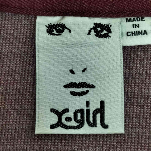 エックスガール X-girl OVERSIZED JACKET オーバーサイズ ジャケット レディース JPN:S