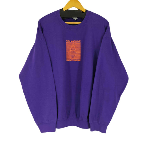 トイマシーン TOY MACHINE 両面プリントトレーナー メンズ import:XL