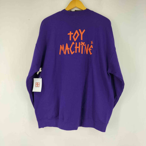 トイマシーン TOY MACHINE 両面プリントトレーナー メンズ import:XL