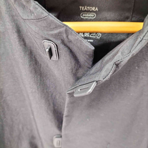 テアトラ TEATORA CAPSULESNAP SHIRT PACKABLE メンズ