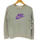 ナイキ NIKE 00S グレータグ フェルトロゴ スウェット トレーナー 2005年製 レディース import:L