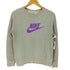 ナイキ NIKE 00S グレータグ フェルトロゴ スウェット トレーナー 2005年製 レディース import:L