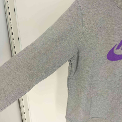 ナイキ NIKE 00S グレータグ フェルトロゴ スウェット トレーナー 2005年製 レディース import:L
