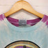 リキッドブルー LIQUID BLUE 90s 両面プリントタイダイ柄バンドTシャツ メンズ JPN:XL