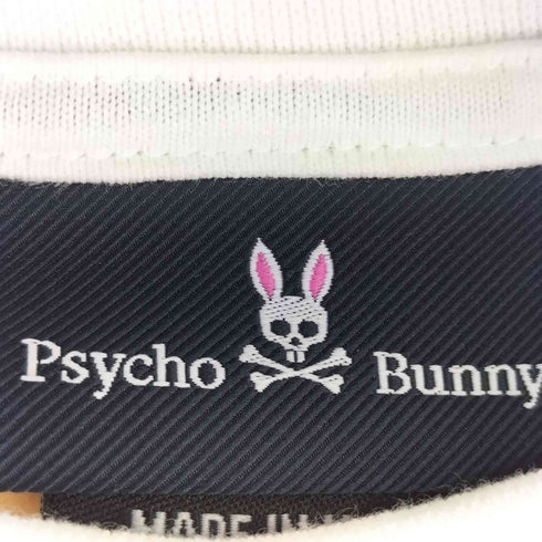 サイコバニー Psycho Bunny フロントプリント L/S Tシャツ メンズ import:M