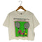 フルーツオブザルーム FRUIT OF THE LOOM 90s USA製 袖シングルステッチ WESTCHESTER LADIES CUP テニス クルーネック Tシャツ レディース import:L