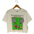 フルーツオブザルーム FRUIT OF THE LOOM 90s USA製 袖シングルステッチ WESTCHESTER LADIES CUP テニス クルーネック Tシャツ レディース import:L