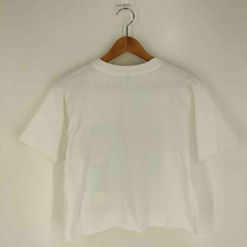 フルーツオブザルーム FRUIT OF THE LOOM 90s USA製 袖シングルステッチ WESTCHESTER LADIES CUP テニス クルーネック Tシャツ レディース import:L