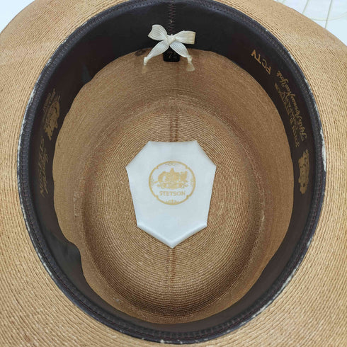 ステットソン STETSON FIFTH AVENUE NEW YORK IMPERIAL 50S パナマハット メンズ 7 1/2