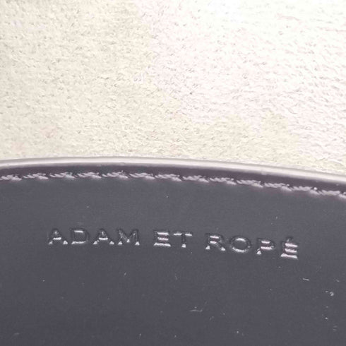 アダムエロペ Adam et Rope 2WAY レザー ショルダー バッグ ハンド バッグ レディース