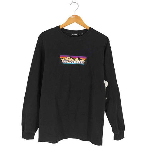 エクストララージ XLARGE MOUNTAIN LOGO L/S TEE マウンテンロゴ ロングスリーブTシャツ メンズ import:S