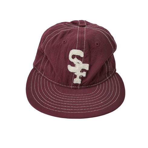 エベッツフィールドフランネルズ Ebbets Field Flannels MADE IN USA SF刺繍 6パネルキャップ メンズ