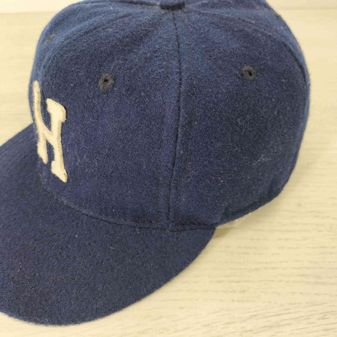 エベッツフィールドフランネルズ Ebbets Field Flannels MADE IN USA H刺繍 6パネルウールキャップ メンズ