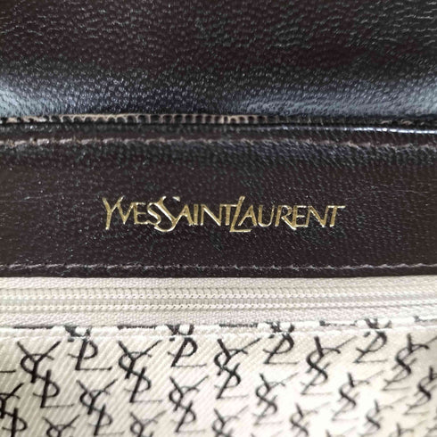イヴサンローラン Yves Saint Laurent リザードレザーショルダーバッグ レディース