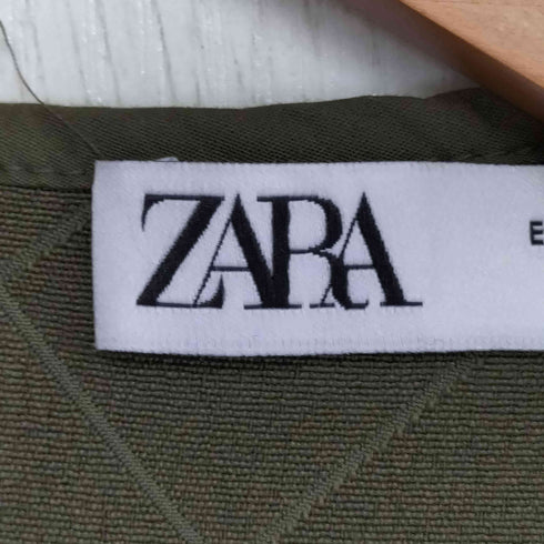 ザラ ZARA Contrast Quilting Blouse コントラスト キルティング ブラウス レディース import:L
